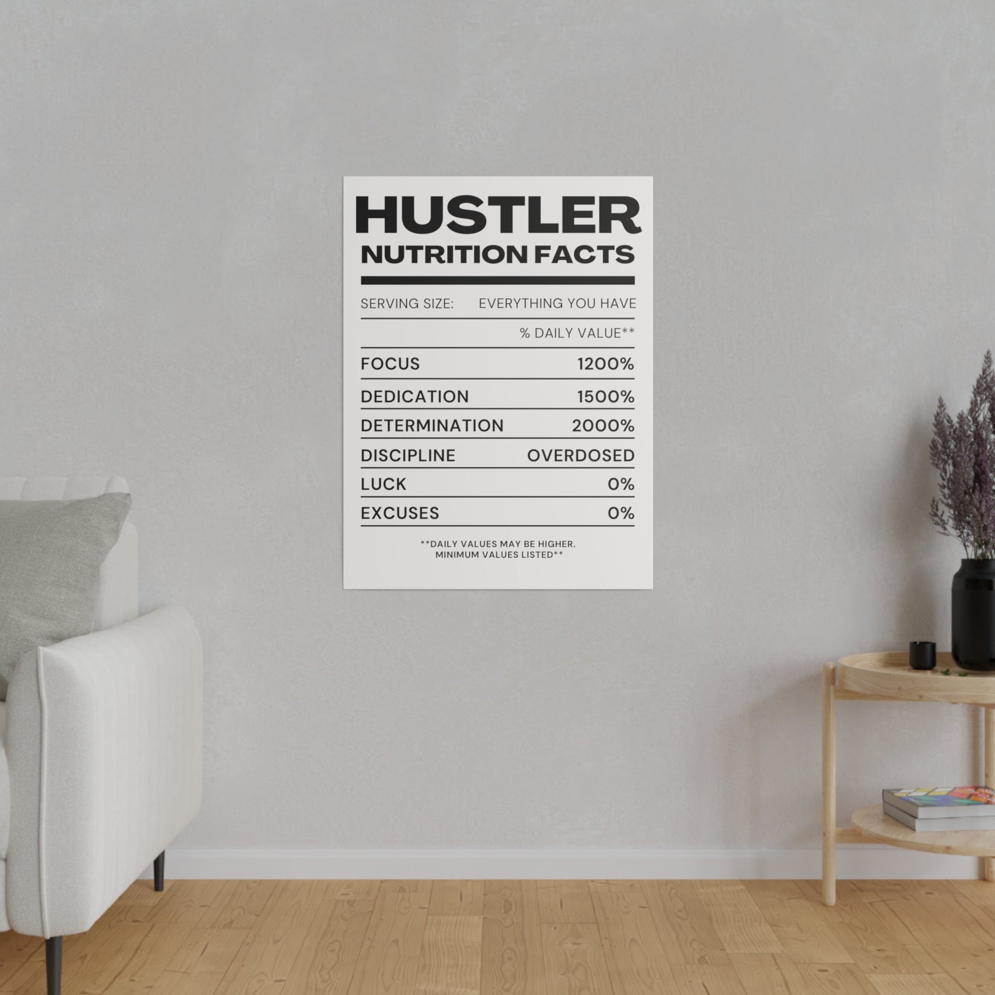 The Hustler Canvas - Discipline Over Motivation 247