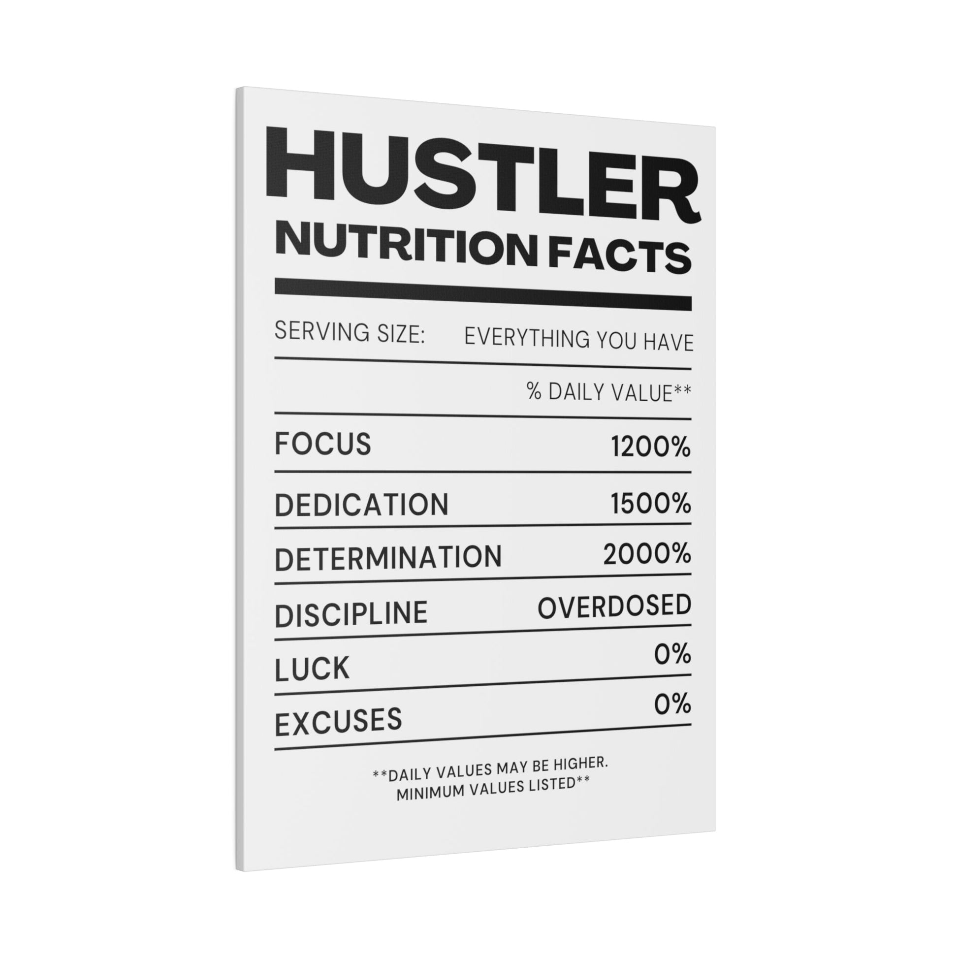 The Hustler Canvas - Discipline Over Motivation 247