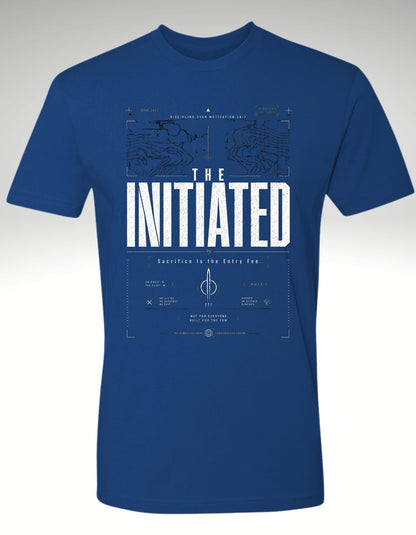 The Initiated — Premium Tee - Discipline Over Motivation 24/7