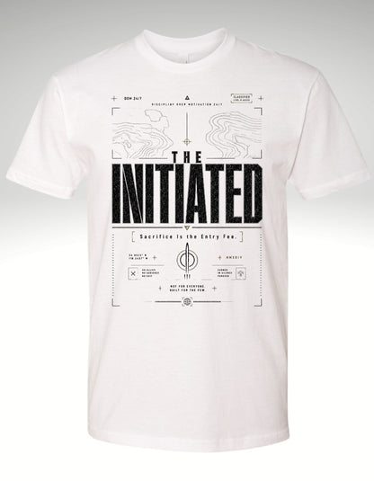 The Initiated — Premium Tee - Discipline Over Motivation 24/7