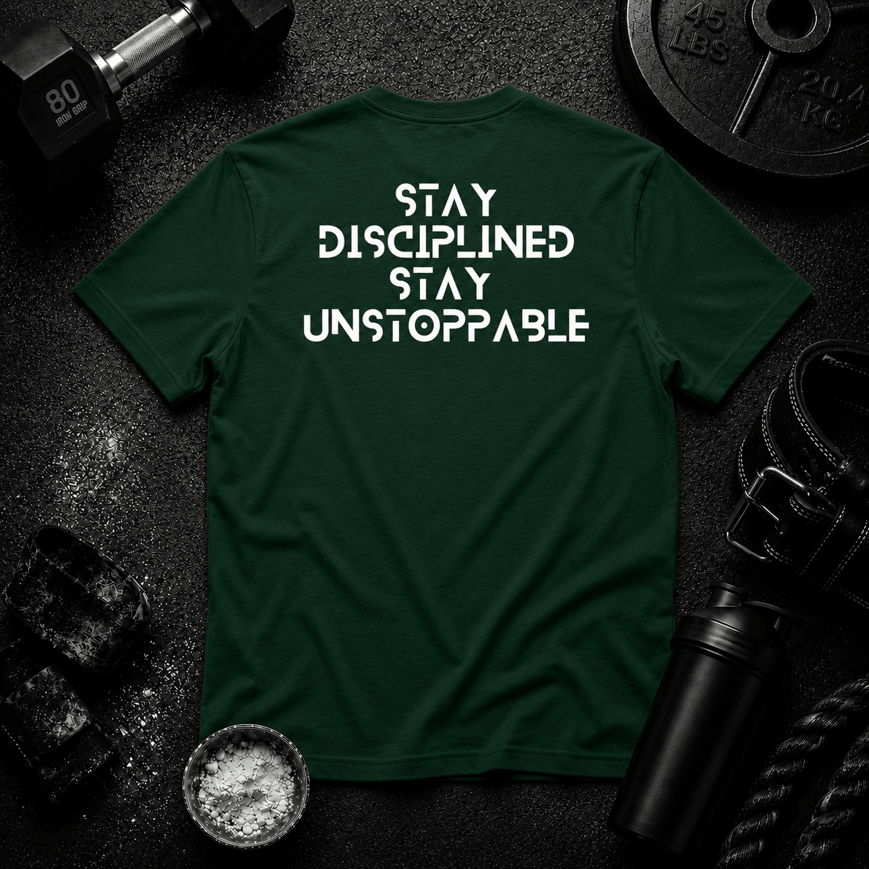 The Origin Tee — Stay Disciplined. Stay Unstoppable - Discipline Over Motivation 24/7