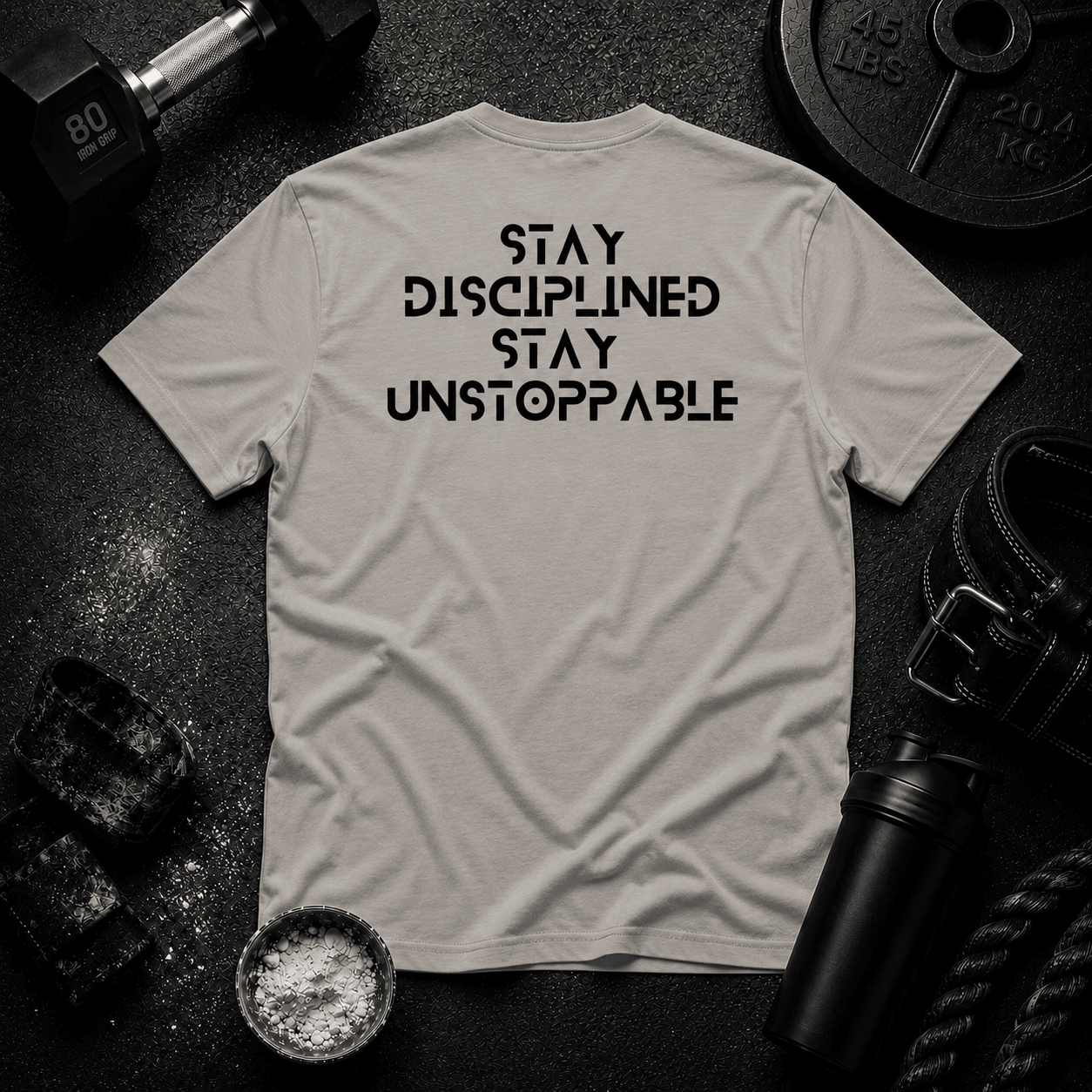 The Origin Tee — Stay Disciplined. Stay Unstoppable - Discipline Over Motivation 24/7