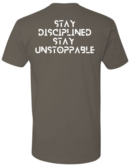 The Origin Tee — Stay Disciplined. Stay Unstoppable - Discipline Over Motivation 24/7