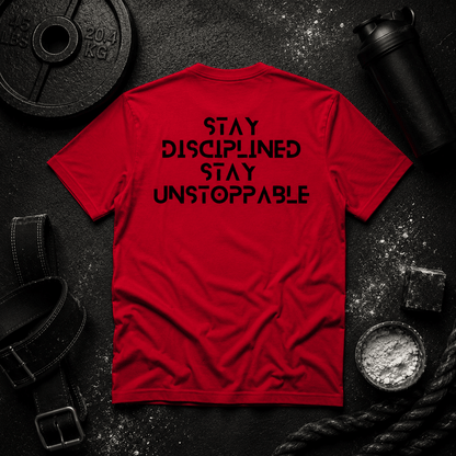 The Origin Tee — Stay Disciplined. Stay Unstoppable - Discipline Over Motivation 24/7