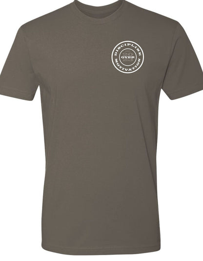 The Origin Tee — Stay Disciplined. Stay Unstoppable - Discipline Over Motivation 24/7