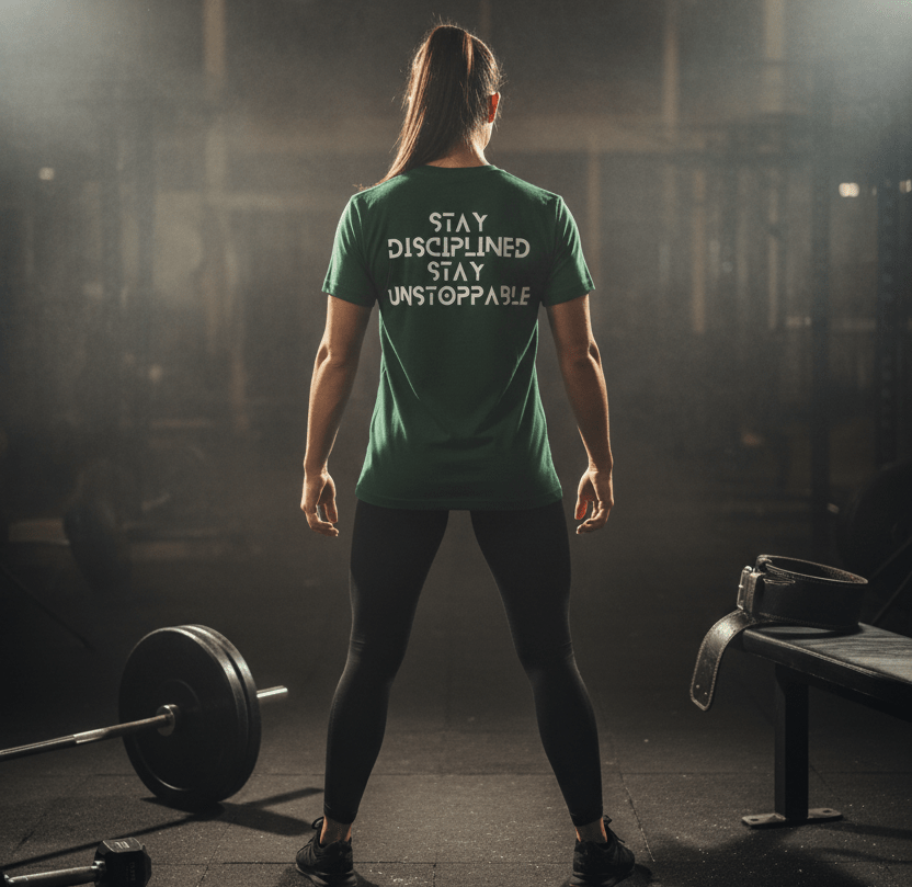 The Origin Tee — Stay Disciplined. Stay Unstoppable - Discipline Over Motivation 24/7
