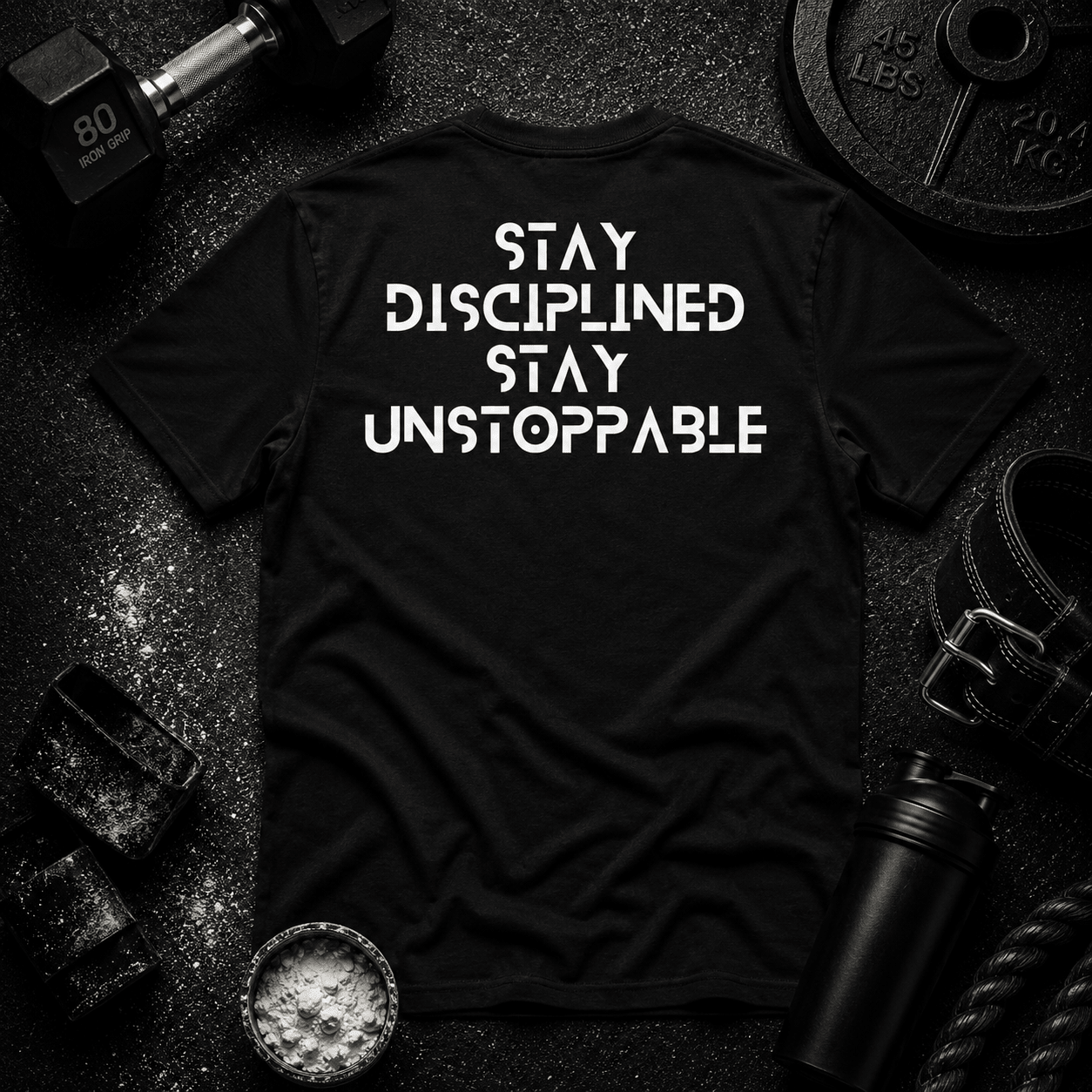 The Origin Tee — Stay Disciplined. Stay Unstoppable - Discipline Over Motivation 24/7