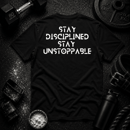 The Origin Tee — Stay Disciplined. Stay Unstoppable - Discipline Over Motivation 24/7