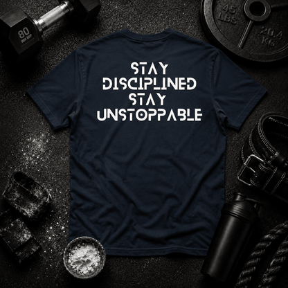 The Origin Tee — Stay Disciplined. Stay Unstoppable - Discipline Over Motivation 24/7