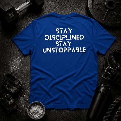 The Origin Tee — Stay Disciplined. Stay Unstoppable - Discipline Over Motivation 24/7