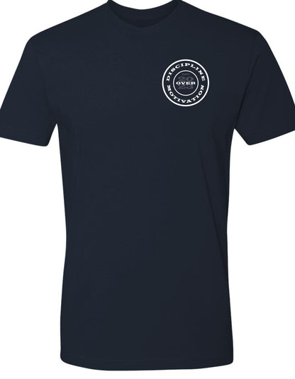 The Origin Tee — Stay Disciplined. Stay Unstoppable - Discipline Over Motivation 24/7
