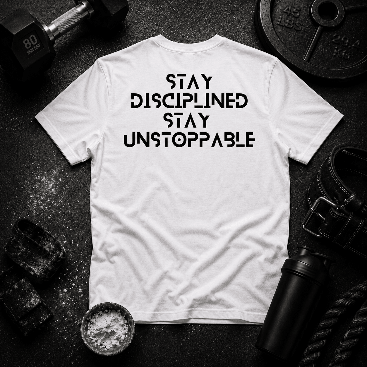 The Origin Tee — Stay Disciplined. Stay Unstoppable - Discipline Over Motivation 24/7