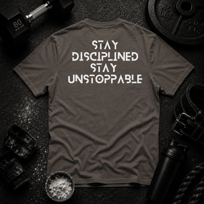 The Origin Tee — Stay Disciplined. Stay Unstoppable - Discipline Over Motivation 24/7