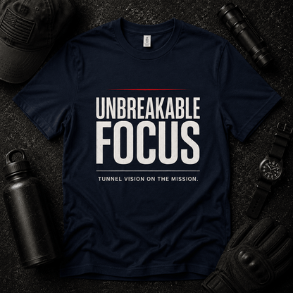 Unbreakable Mindset T Shirt - Discipline Over Motivation 24/7