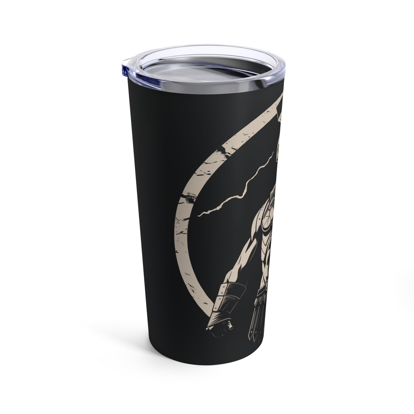 Warrior Tumbler 20oz - Discipline Over Motivation 247